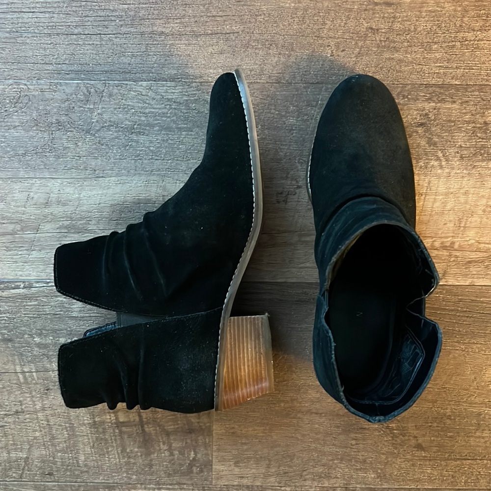 Cole Haan Women's Alayna Slouch Bootie Ankle Boot Size 8 Black